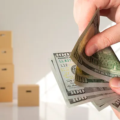 Schlusselbereiche fur Umzugskosten