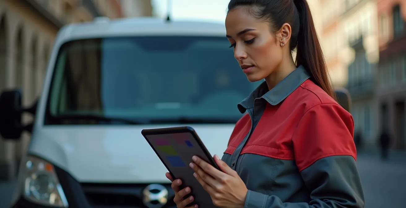 Fahrer erhält Datenschutzschulung zur Verschwiegenheitspflicht