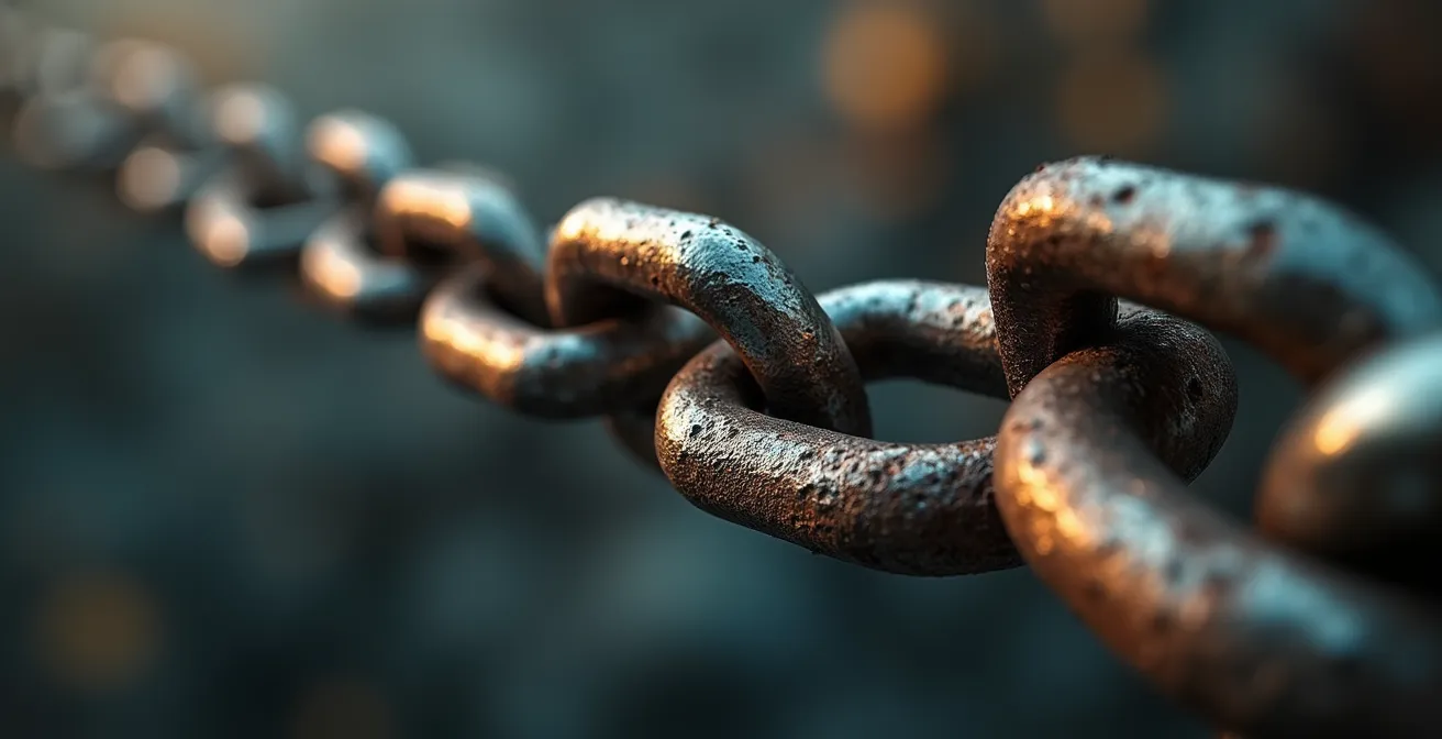 Komplexes Lieferkettennetzwerk mit mehreren Ebenen visualisiert durch vernetzte Knotenpunkte